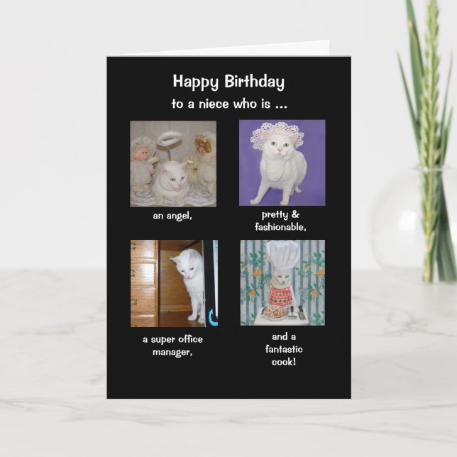 Funny Daughter/Daughter-in-law/Niece Birthday Card (Front)