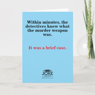 Funny Day Joke Card
