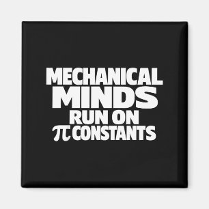 Funny day mechanical engineer march 14 humor Funny Magnet