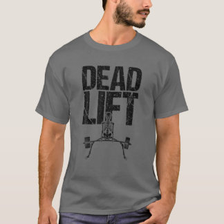 Funny Deadlift Skeleton Fitness Gift Cool Weight L T-Shirt