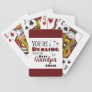 Funny Dealing with the Best Grandpa Wine Playing Cards