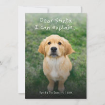 Funny Dear Santa I Can Explain Photo