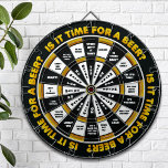 Funny Decision Maker - Beer Drinker Edition Dart Board<br><div class="desc">Why waste precious time thinking through your decisions? NOW YOU DON'T HAVE TO! That's right, with the Time for a Beer Decision Maker Dartboard, simply toss a dart and plan your evening according to where it lands. Or, if you don't like the answer, toss another dart! It's entirely up to...</div>