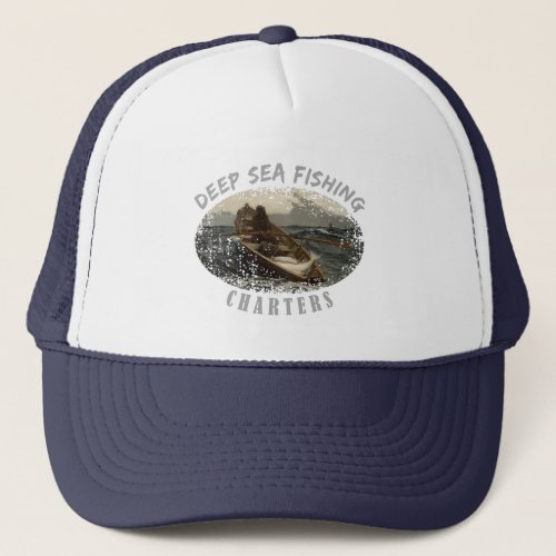 Funny Deep Sea Fishing Charters  Trucker Hat