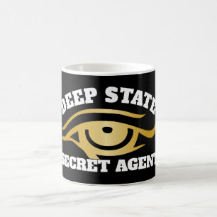 Funny "Deep State Secret Agent" Coffee Mug