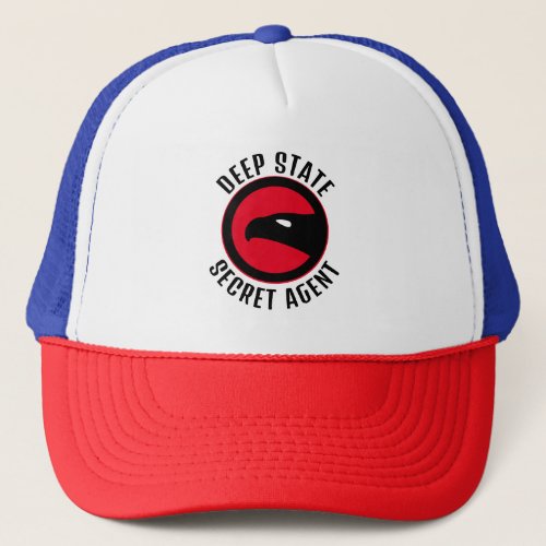 Funny Deep State Secret Agent Trucker Hat