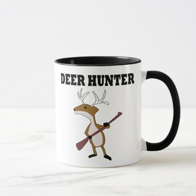 Funny Deer Hunter Mug (Right)