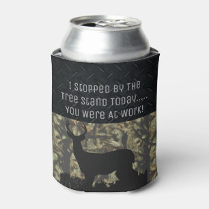 Funny Deer Hunting Beer Cooler
