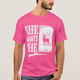 Funny Deer Hunting For A Deer Hunter T-Shirt