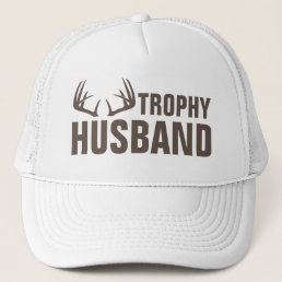 Funny Deer Hunting Hat Trophy Husband for Men