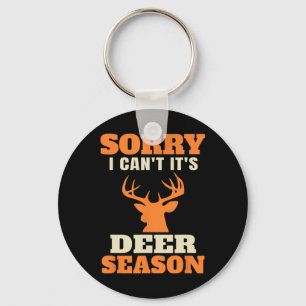 Funny Deer Hunting Saying Joke  Keychain