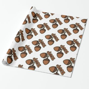 Funny Deez Nuts Wrapping Paper by AV_Designs at Zazzle