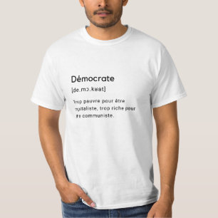 Funny definition of the word democrat. T-Shirt