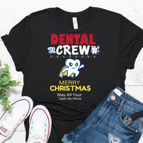 Funny Dental Crew Christmas Group T_Shirt
