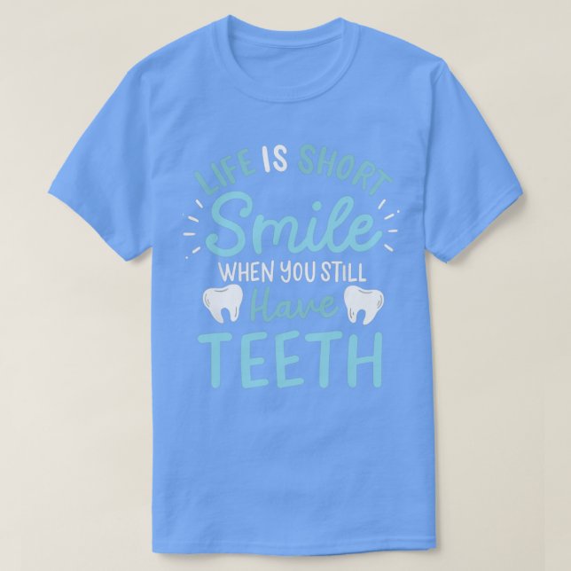 Funny Dental Dentist T-Shirt (Design Front)