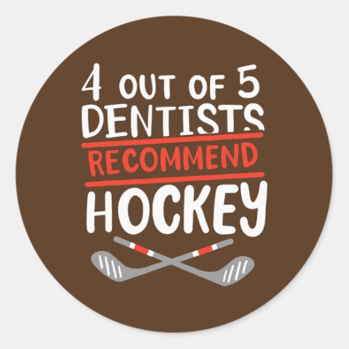 Funny Dental Funny Dentist Dental Hygiene Classic Round Sticker