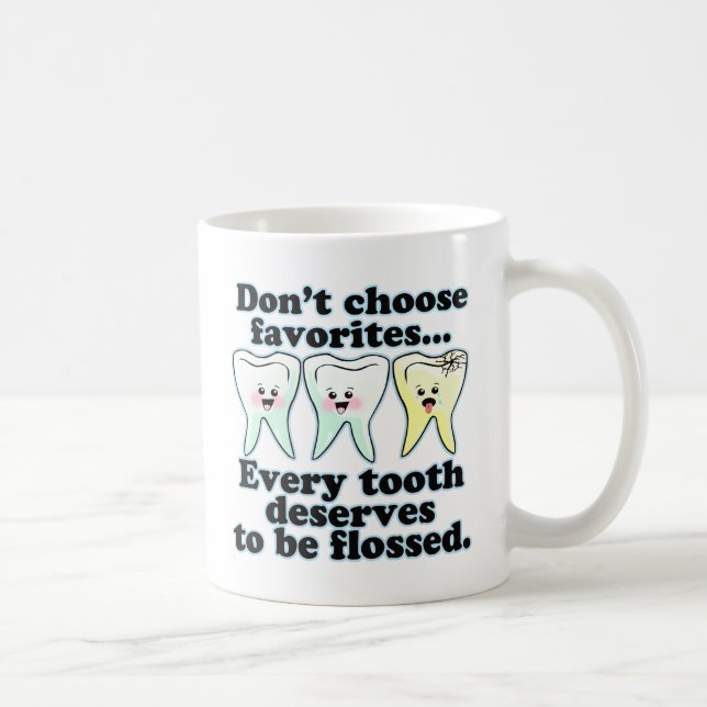 Funny Dental Humor Coffee Mug (Right)