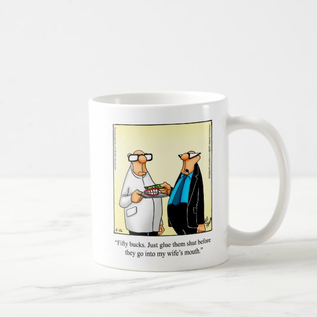 Funny Dental Humor Mug Gift (Right)
