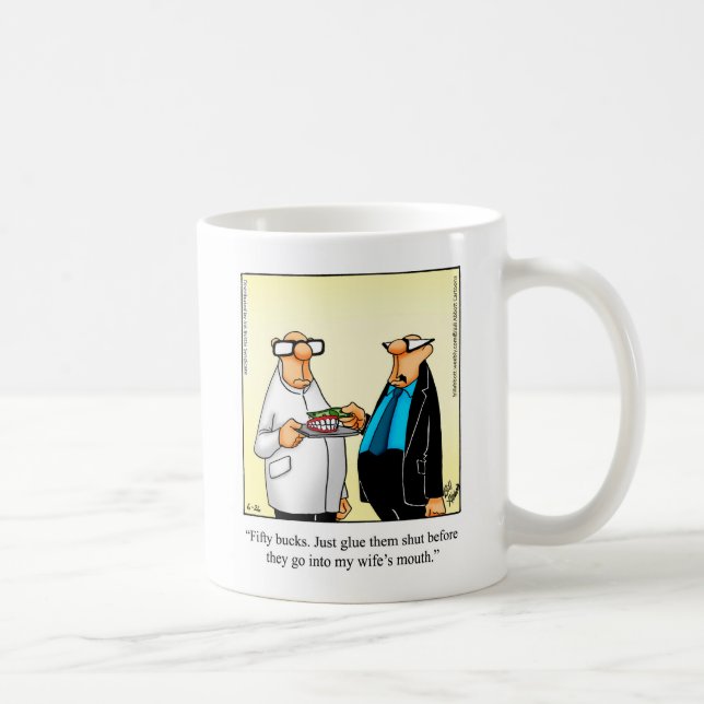 Funny Dental Humor Mug Gift (Right)