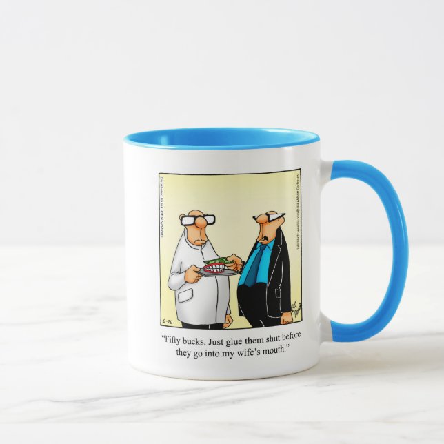 Funny Dental Humor Mug Gift (Right)