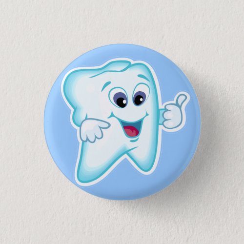 Funny Dental Hygienist Pinback Button