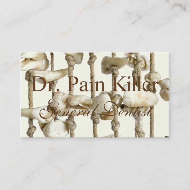 Funny Dental Office Dentist Appointment Reminder (Front)