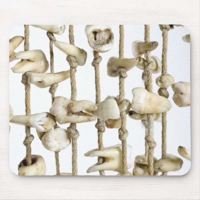 Funny Dental Photography Extracted Teeth Dentist Mouse Pad (Front)