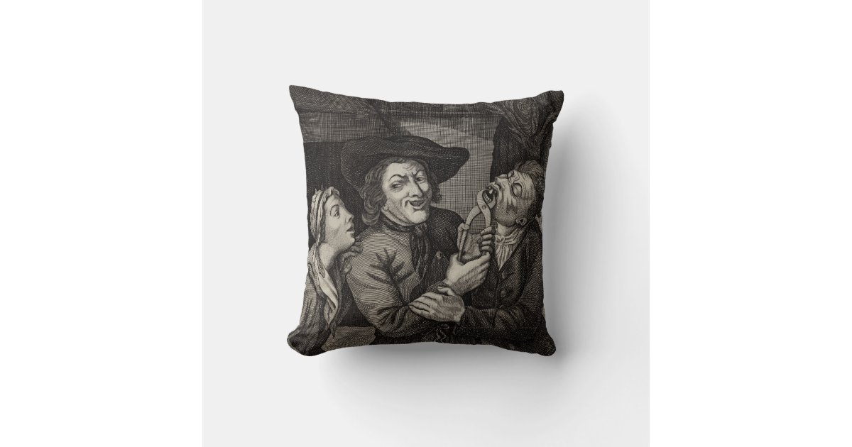 Funny Dentist Dental History Tooth Extraction Thro Throw Pillow | Zazzle