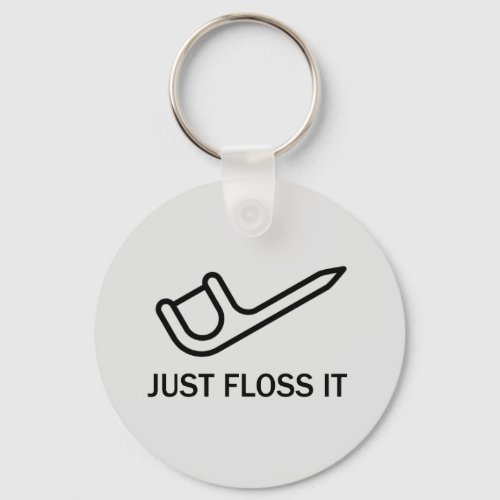 Funny Dentist Dental Hygienist Keychain