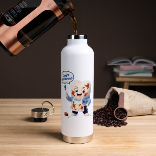 Funny Dentist Humor Chocolate Stainless Water Bott Bottle