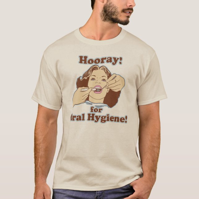 Funny Dentist Hygienist RDH T-Shirt (Front)