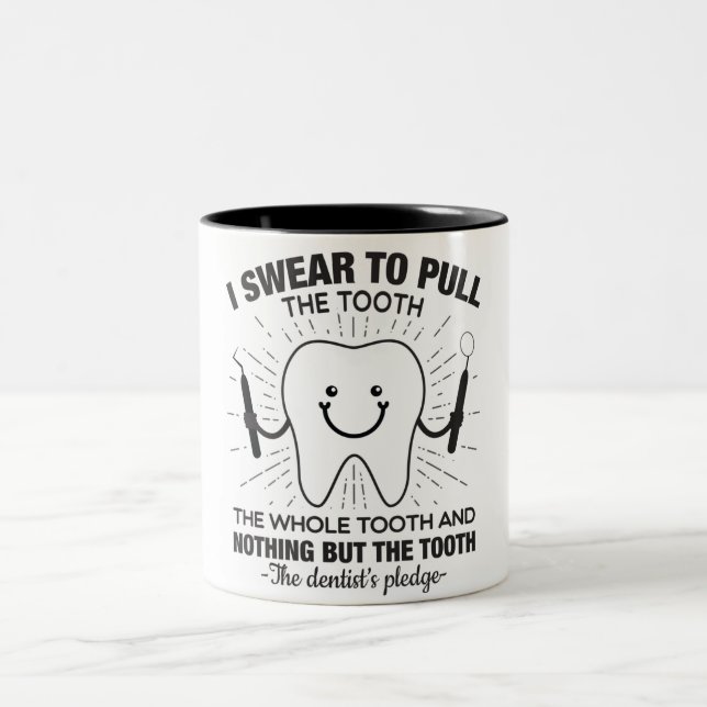 Funny Dentist  Mug (Center)