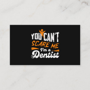 Funny Dentist 🦷 Nothing Scares Me   Dentist Gift Enclosure Card