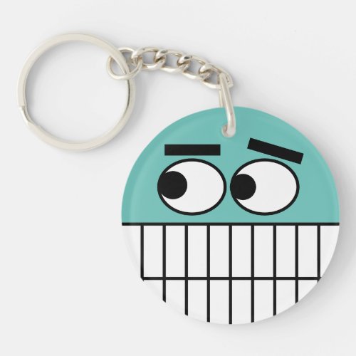 Funny dentist office keychain