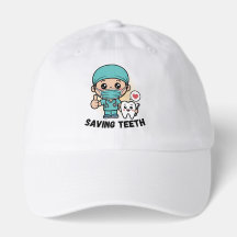 FUNNY DENTIST :SAVING TEETH HAT