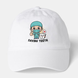 FUNNY DENTIST :SAVING TEETH HAT
