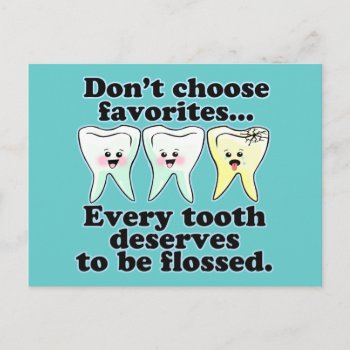 Funny Dentistry Postcard by SmileEmporium at Zazzle