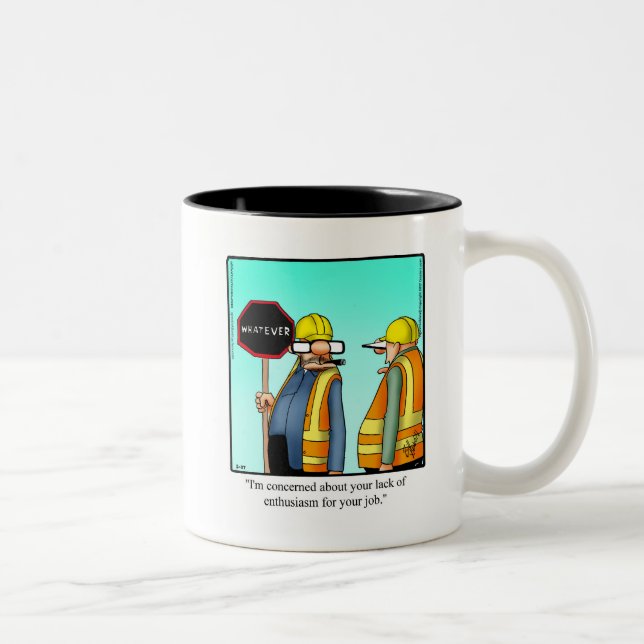 Funny Department Of Transportation Humor Mug (Right)