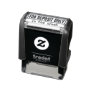 Funny DEPOSIT IN TRASH Sarcasm Accountant Business Self-inking Stamp