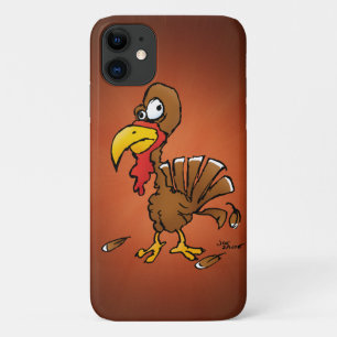 Funny Derp Turkey Cartoon iPhone 11 Case