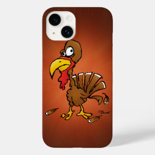 Funny Derp Turkey Cartoon Case-Mate iPhone 14 Case