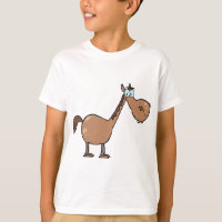 Funny Derpy Horse Silly Brown Stallion