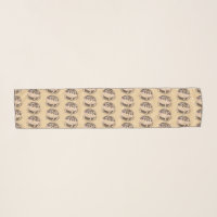 Funny desert rain frog cartoon illustration