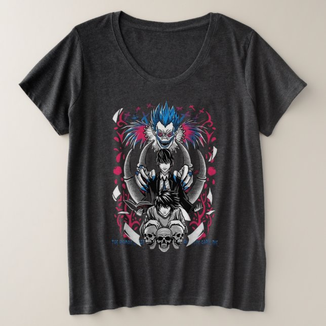 Funny Design Manga Anime Main Charact  Plus Size T-Shirt (Design Front)