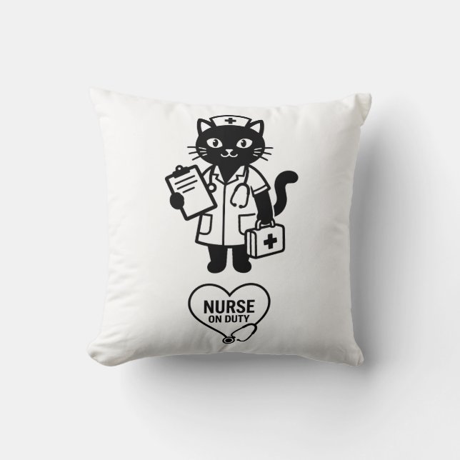  Funny  Design Throw Pillow (Front)