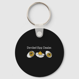 Funny Deviled Egg Er Thanksgiving Keychain