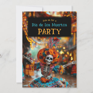 💀 Funny Día de Muertos Party Invitation
