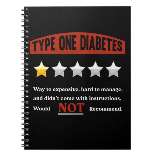 Funny Diabetes Joke Diabetic Humor Notebook
