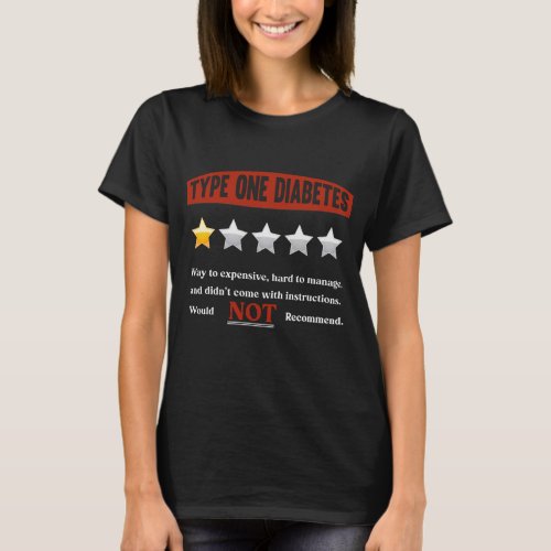 Funny Diabetes Joke Diabetic Humor T_Shirt