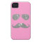 Funny Diamond Mustache With Glasses